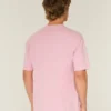 Kastiges Crew-T-Shirt aus schwerer Baumwolle