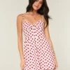 Knopf-Minikleid