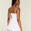 Knopf-Minikleid