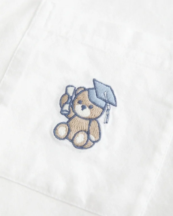 Kurzärmeliges Grad Bear Schlafhemd Kurzärmeliges Grad Bear Schlafhemd