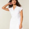 Kurzärmeliges Hemdkleid