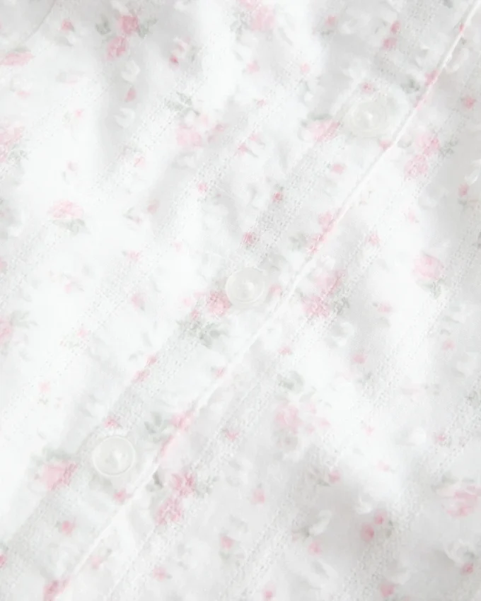 Kurzärmeliges Hemdkleid