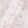 Kurzärmeliges Minikleid mit Knopfleiste