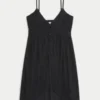 Lang geschnittenes Tanktop mit Spitzenverzierung