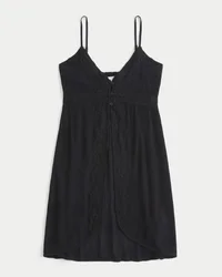 Lang geschnittenes Tanktop mit Spitzenverzierung