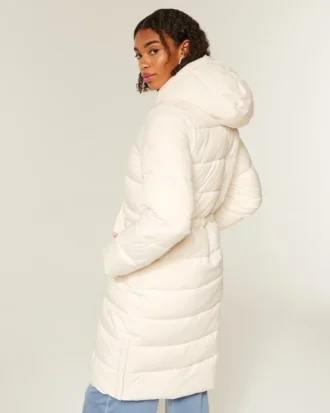 Langer Pufferparka