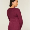Langärmeliges Babydoll mit quadratischem Ausschnitt Langärmeliges Babydoll mit quadratischem Ausschnitt