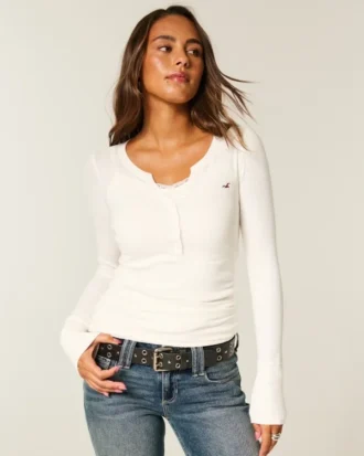 Langärmeliges Icon Henley