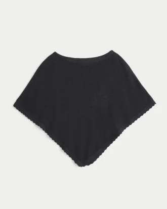 Leichter Blumenponcho