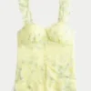 Leichtes Babydoll-Oberteil aus Chiffon