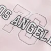 Leichtes Sweatshirt mit Schulterausschnitt und Los Angeles-Aufdruck Leichtes Sweatshirt mit Schulterausschnitt und Los Angeles-Aufdruck