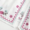 Leichtes, trägerloses Babydoll-Oberteil mit Stickerei Leichtes, trägerloses Babydoll-Oberteil mit Stickerei
