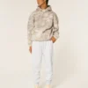 Locker geschnittene Jogginghose aus Rippfleece