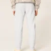 Locker geschnittene Jogginghose aus Rippfleece