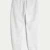 Locker geschnittene Jogginghose aus Rippfleece