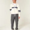 Lockere Pull-On-Hose aus Leinenmischung