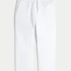 Lockere Pull-On-Hose aus Leinenmischung Lockere Pull-On-Hose aus Leinenmischung