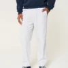 Lockere Pull-On-Hose aus Leinenmischung Lockere Pull-On-Hose aus Leinenmischung