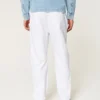 Lockere Pull-On-Hose aus Leinenmischung Lockere Pull-On-Hose aus Leinenmischung