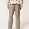 Lockere Pull-On-Hose aus Leinenmischung Lockere Pull-On-Hose aus Leinenmischung