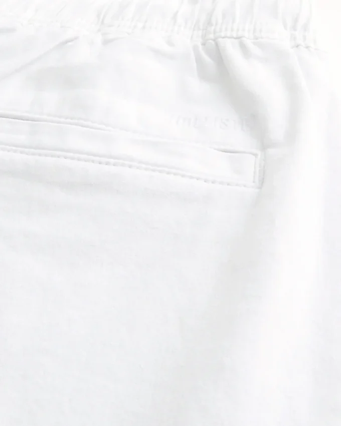 Lockere Pull-On-Hose aus Leinenmischung Lockere Pull-On-Hose aus Leinenmischung