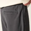 Lockere Pull-On-Hose aus Leinenmischung