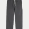 Lockere Pull-On-Hose aus Leinenmischung