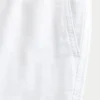 Lockere Pull-On-Hose aus Leinenmischung Lockere Pull-On-Hose aus Leinenmischung