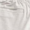 Lockere Pull-On-Hose aus Leinenmischung Lockere Pull-On-Hose aus Leinenmischung