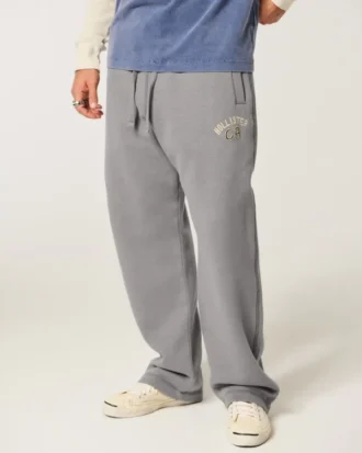 Logo-Grafik Baggy-Jeans