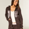 Logo-Grafik-Kapuzenjacke mit Reißverschluss Logo-Grafik-Kapuzenjacke mit Reißverschluss