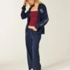 Logo-Grafik-Kapuzenjacke mit Reißverschluss Logo-Grafik-Kapuzenjacke mit Reißverschluss