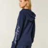 Logo-Grafik-Kapuzenjacke mit Reißverschluss Logo-Grafik-Kapuzenjacke mit Reißverschluss