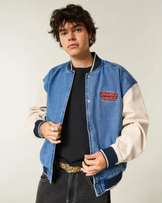 Looney Tunes Grafik-Jeansjacke