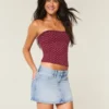Low-Rise Class of ’26 Denim Mini Skort