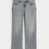 Low-Rise-Jeans in mittlerer Waschung mit entspanntem, geradem Schnitt Low-Rise-Jeans in mittlerer Waschung mit entspanntem, geradem Schnitt