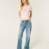 Low-Rise-Jeans in mittlerer Waschung mit entspannter, gerader Passform Low-Rise-Jeans in mittlerer Waschung mit entspannter, gerader Passform