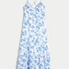 Maxikleid mit offenem Rücken Maxikleid mit offenem Rücken