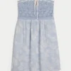 Mini-Kleid im Häkelstil, trägerlos Mini-Kleid im Häkelstil, trägerlos