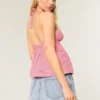 Mini-Skort aus Denim mit niedriger Leibhöhe und Sternstickerei Mini-Skort aus Denim mit niedriger Leibhöhe und Sternstickerei