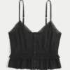 Mini-Tanktop mit Fransen Mini-Tanktop mit Fransen