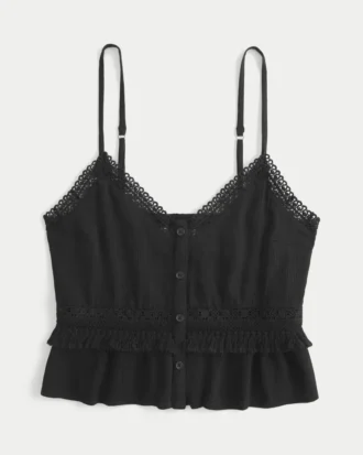 Mini-Tanktop mit Fransen