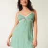 Minikleid mit Spitzendetails