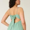 Minikleid mit Spitzendetails