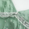 Minikleid mit Spitzendetails