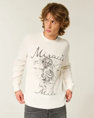 Miracle Mile Graphic Thermal Shirt Miracle Mile Graphic Thermal Shirt