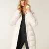 Mit Kunstfell gefütterter Puffer-Parka