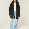 Mit Kunstfell gefütterter Puffer-Parka Mit Kunstfell gefütterter Puffer-Parka