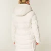Mit Kunstfell gefütterter Puffer-Parka