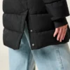 Mit Kunstfell gefütterter Puffer-Parka Mit Kunstfell gefütterter Puffer-Parka